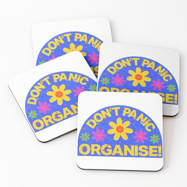 Item preview, Don't panic ORGANISE! designed and sold by clairesvoyant.