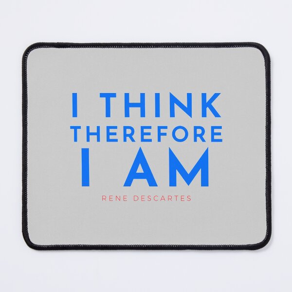 Item preview, I think therefore I am designed and sold by Bamb00s.