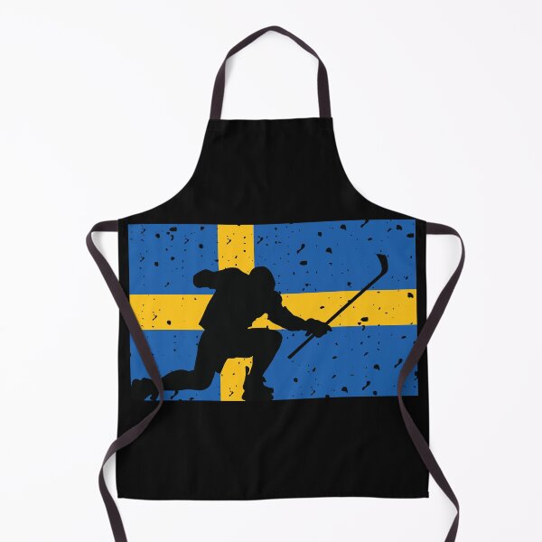 Item preview, Sweden Ice Hockey Silhouette Celebration Distressed designed and sold by CanvasTee.