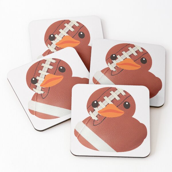 Item preview, Football Ball Rubber Duck designed and sold by GlitterState.