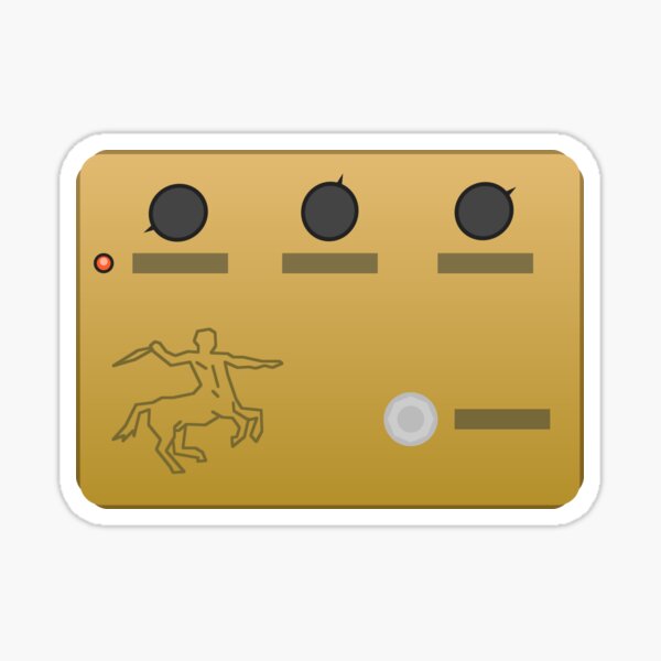 Centaur Pedal Sticker