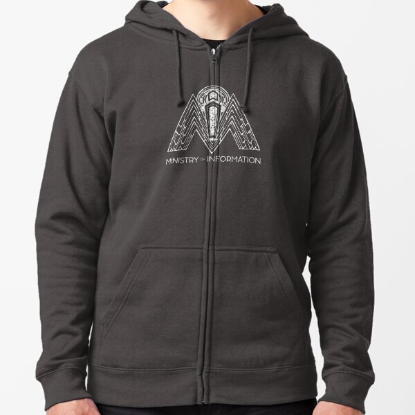 Ministry of Information Zipped Hoodie