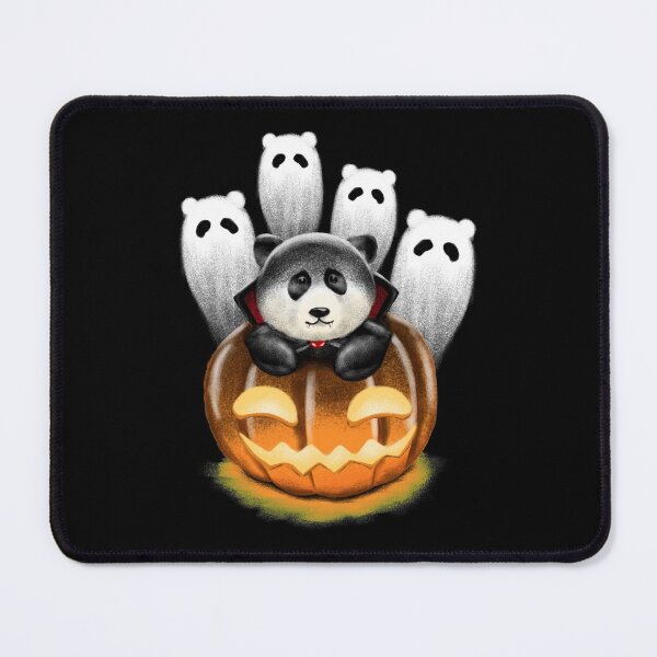 Item preview, Cute Vampire Panda In A Pumpkin On Halloween Night designed and sold by Luan Huynh.