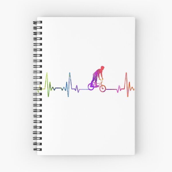 Item preview, BMX heartbeat watercolor designed and sold by loves789.