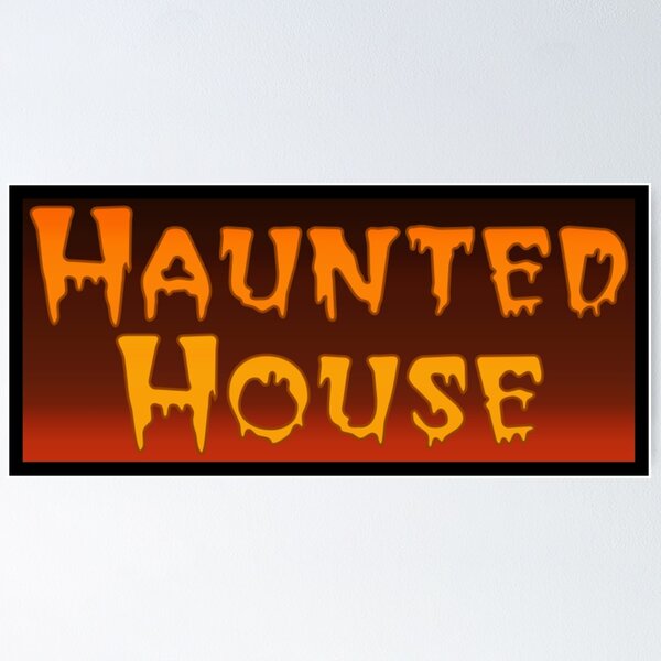Item preview, Vintage spooky halloweentee haunted house designed and sold by funnyhalloween.