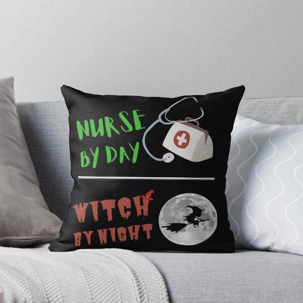 Item preview, Nurse By Day Witch By Night designed and sold by Quadghouls.