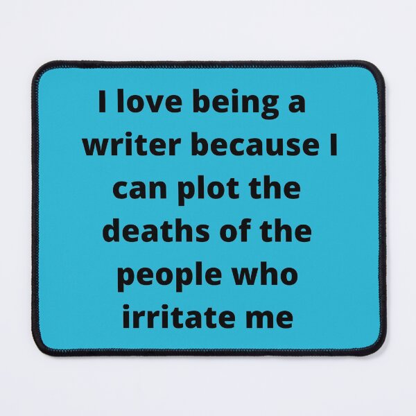 Item preview, I love being a writer designed and sold by rainestore.