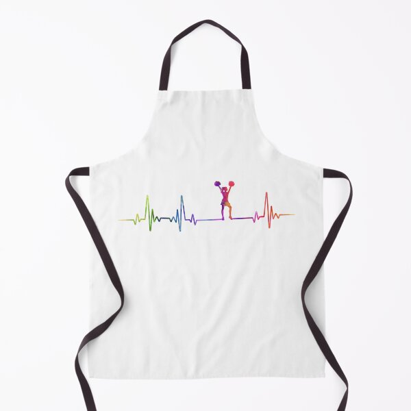 Item preview, Cheerleader heartbeat watercolor designed and sold by loves789.