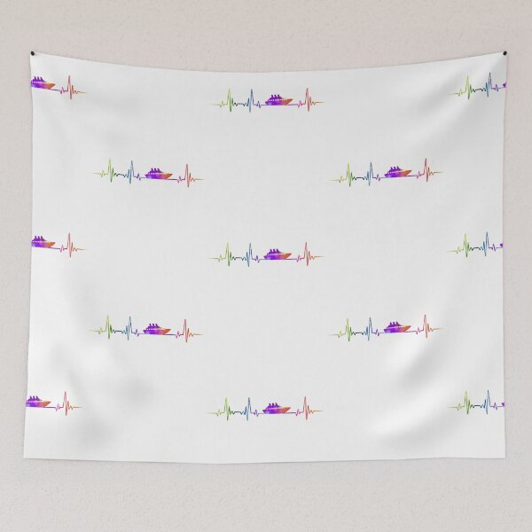 Item preview, CRUISE heartbeat watercolor designed and sold by loves789.