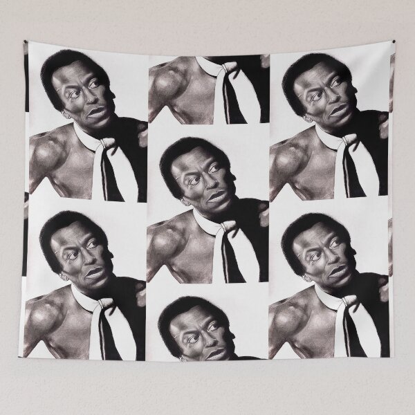 Item preview, Miles Davis Realism Charcoal Drawing designed and sold by mandikopec.