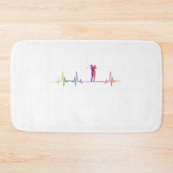 Item preview, Golf heartbeat watercolor designed and sold by loves789.