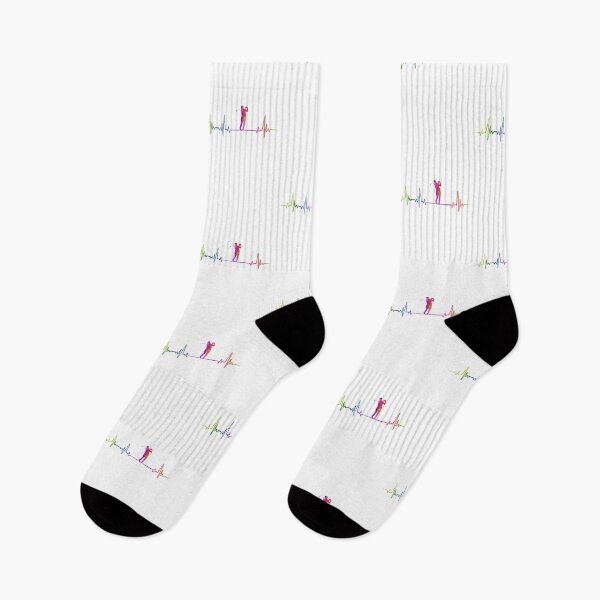 Item preview, Golf heartbeat watercolor designed and sold by loves789.