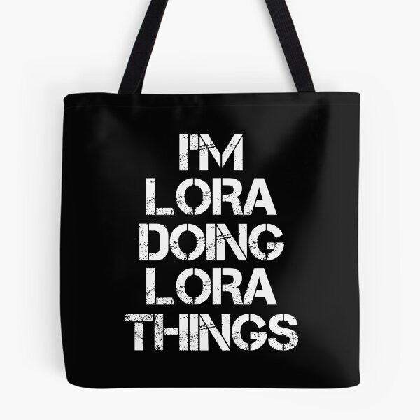 Item preview, Lora Name T Shirt - I'm Lora Doing Lora Things Name Gift Item Tee designed and sold by learkemili.