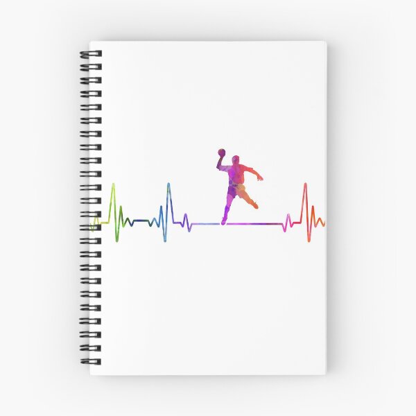 Item preview, Handball heartbeat watercolor designed and sold by loves789.