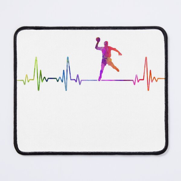 Item preview, Handball heartbeat watercolor designed and sold by loves789.