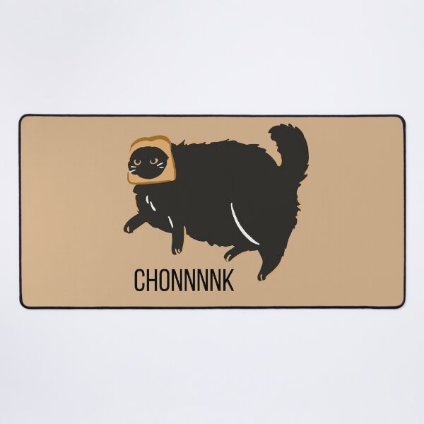 Vista previa del artículo con la obra «Gatito Chonnnnky», diseñado y vendido por darianedesigns.