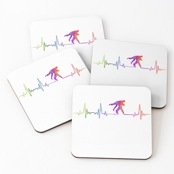 Item preview, jiu jitsu heartbeat watercolor designed and sold by loves789.