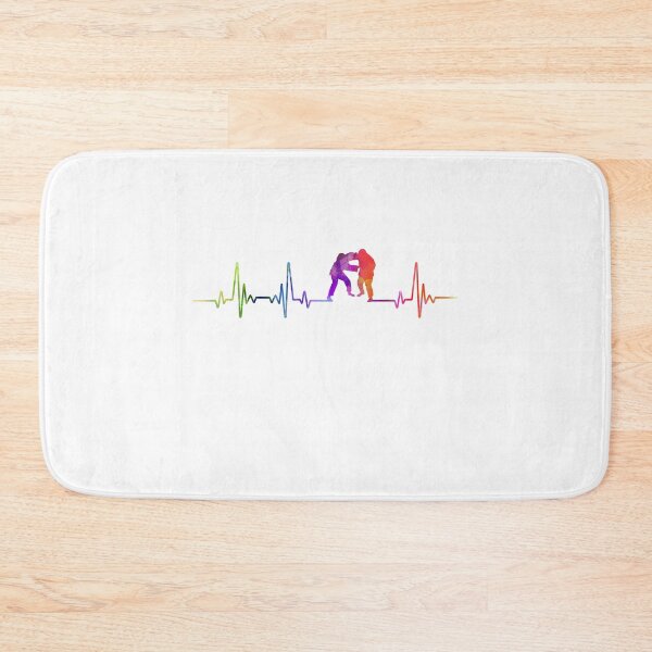 Item preview, Judo heartbeat watercolor designed and sold by loves789.