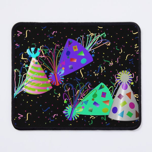 Artikelvorschau, Partyhüte und Konfetti entworfen und verkauft von Gravityx9.