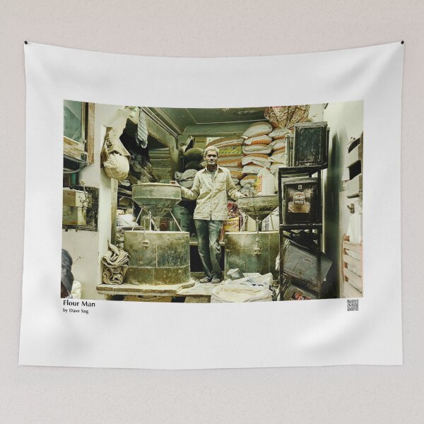 Item preview, Flour Man - Limited edition NFT companion designed and sold by Dave Sag.