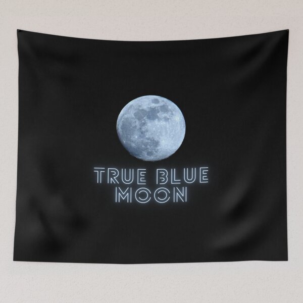Item preview, true blue moon designed and sold by Yassinejayed.