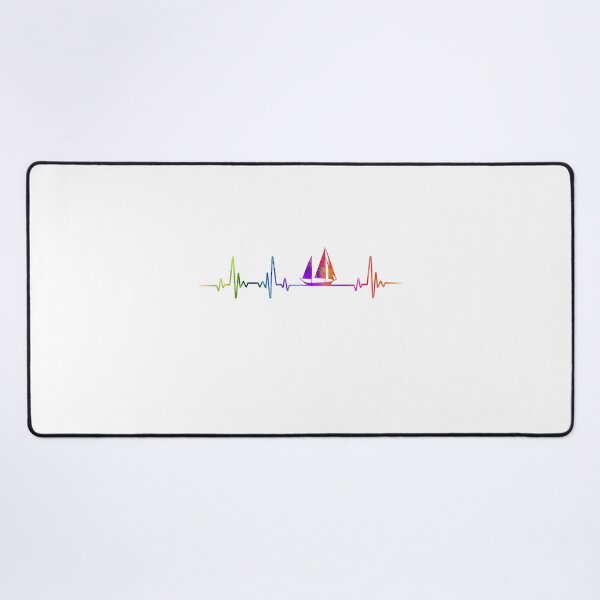 Item preview, Sailing heartbeat watercolor designed and sold by loves789.
