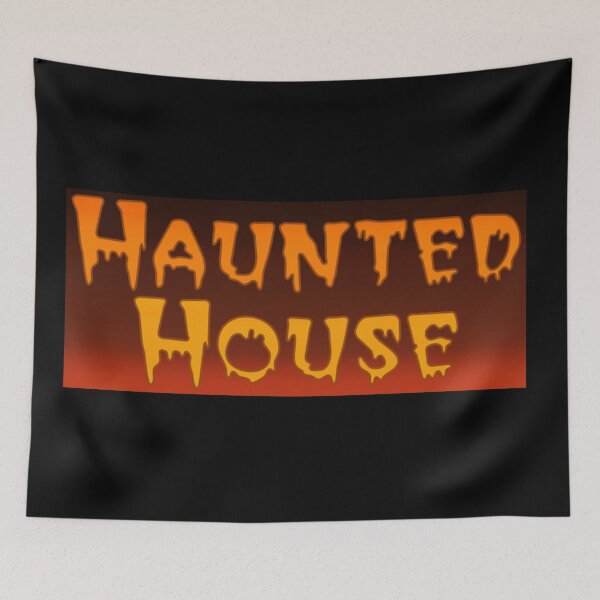 Item preview, Vintage spooky halloweentee haunted house designed and sold by funnyhalloween.
