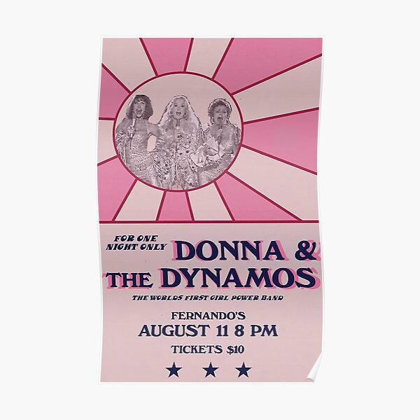 Donna and the Dynamos -  Poster