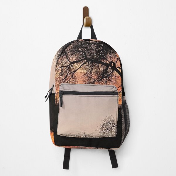 Item preview, Brilliant Orange Sunset Through Lone Tree designed and sold by Outside365.