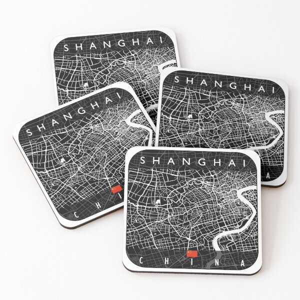 Item preview, SHANGHAI MAP CHINA designed and sold by hatimelhag.