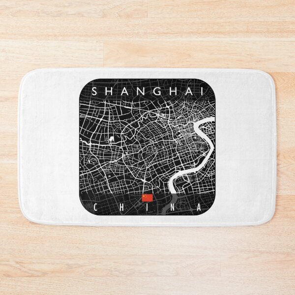 Item preview, SHANGHAI MAP CHINA designed and sold by hatimelhag.