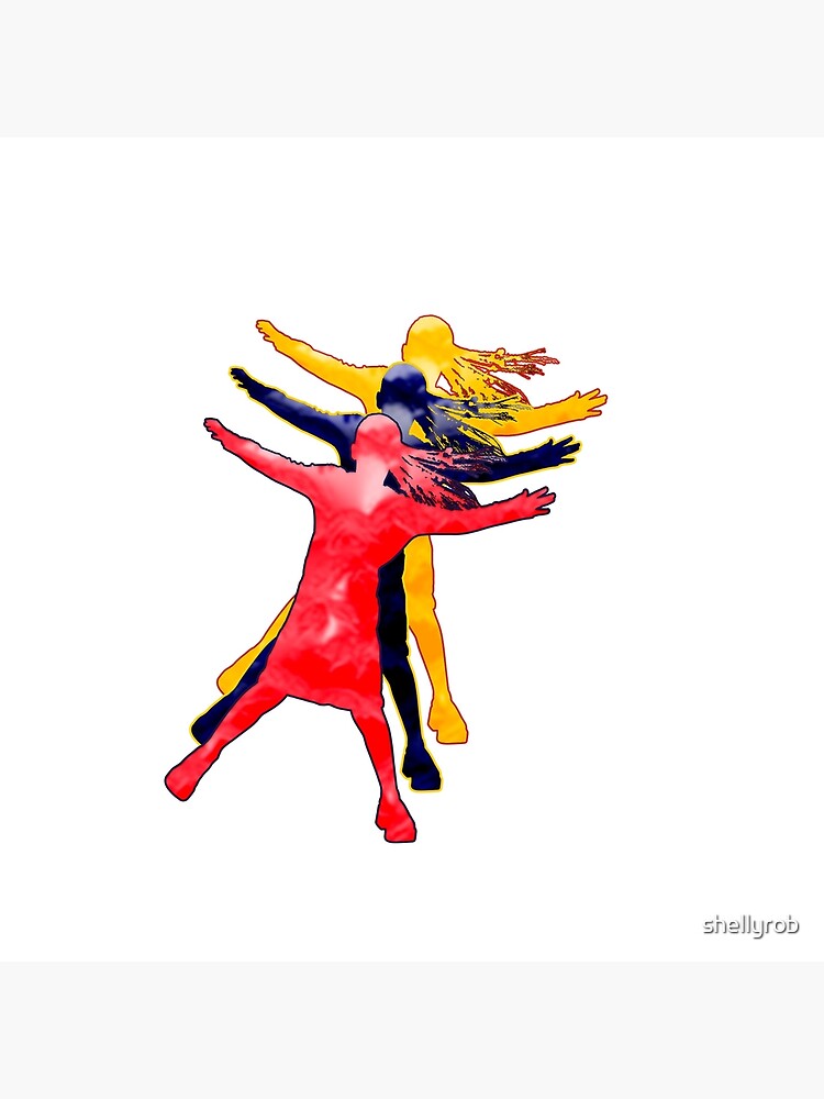 red-blue-and-yellow-3d-image-poster-for-sale-by-shellyrob-redbubble