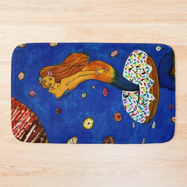 Item preview, Donut Mermaid designed and sold by LataArtStudio.