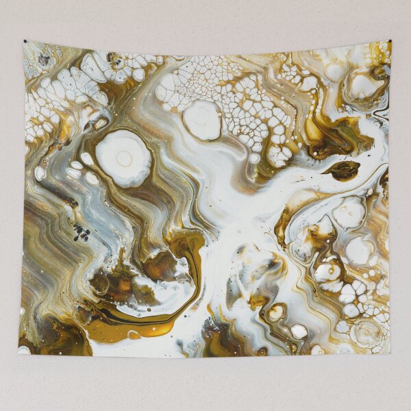 Item preview, White and Brown Marble Art designed and sold by BEyourself be.