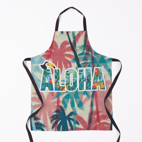 Item preview, Hawaii Themed Aloha Apron designed and sold by dattaraj.