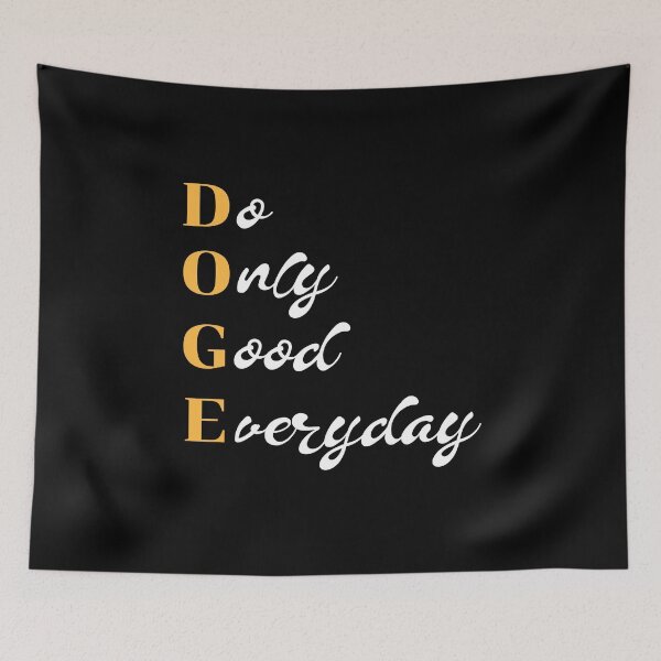 Item preview, crypto doge do only good everyday, Dogecoin to the Moon designed and sold by sirina2796.