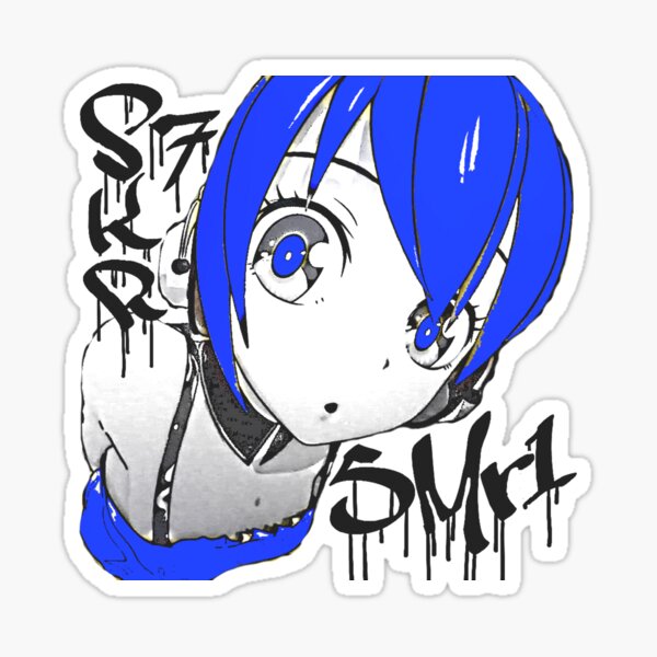 Anime Graffiti Stickers for Sale