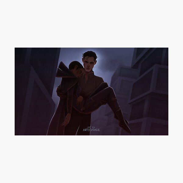 "Kaz & Inej Don't Slip Away" Photographic Print for Sale by