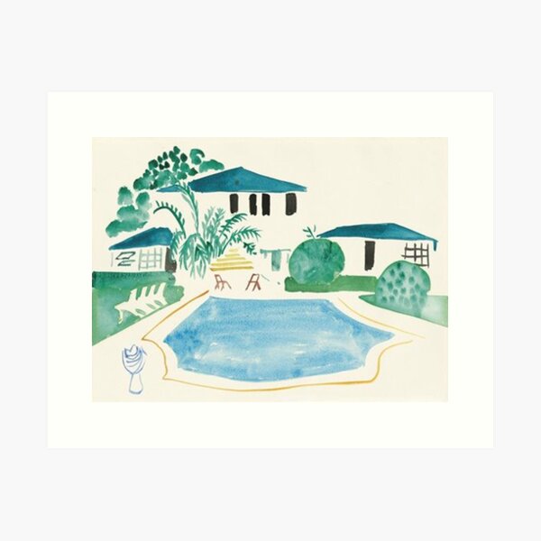 Aperçu de l'œuvre Retro Pool créée et vendue par davidtarr.
