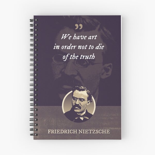 Item preview, Friedrich Nietzsche - We have art in order not to die of the truth designed and sold by Syahrasi.