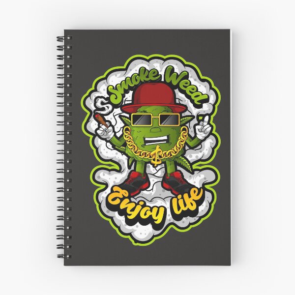 Item preview, SMOKE WEED ENJOY LIFE Modern T shirt Design designed and sold by Mrwinz.