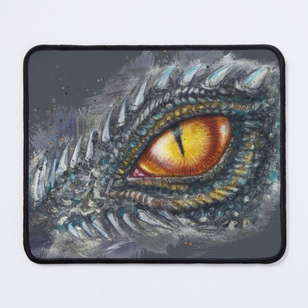 Aperçu de l'œuvre L'oeil de Meraxes. Dragon de la reine Rhaenys Targaryen. créée et vendue par Kate Vigdis.