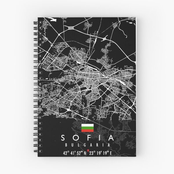 Item preview, SOFIA MAP BULGARIA designed and sold by hatimelhag.