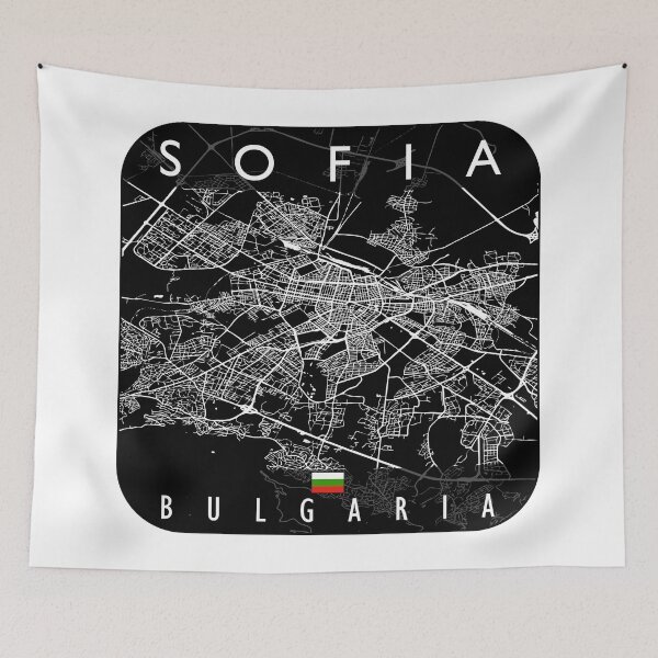 Item preview, SOFIA MAP BULGARIA designed and sold by hatimelhag.