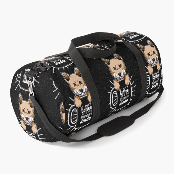 Item preview, Beautiful design perfect for korean jindo owners who loves coffee and dogs. It can be also given as a national dog day(August 26), international coffee day(October designed and sold by PlusPlayStore.