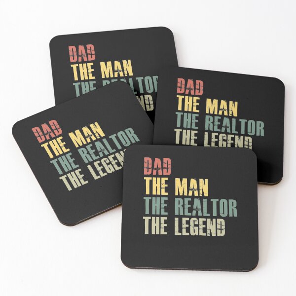 Item preview, Vintage Dad Man Realtor Legend Gift Father Real Estate Agent designed and sold by hasanmasud.
