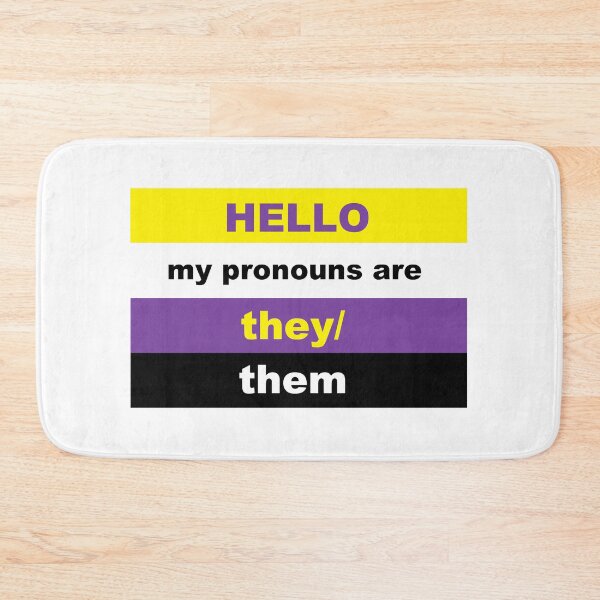 Item preview, my pronouns are designed and sold by got-tori.