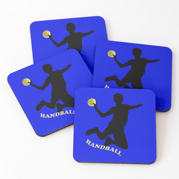 Item preview, Handball player black silhouette designed and sold by Astralia.
