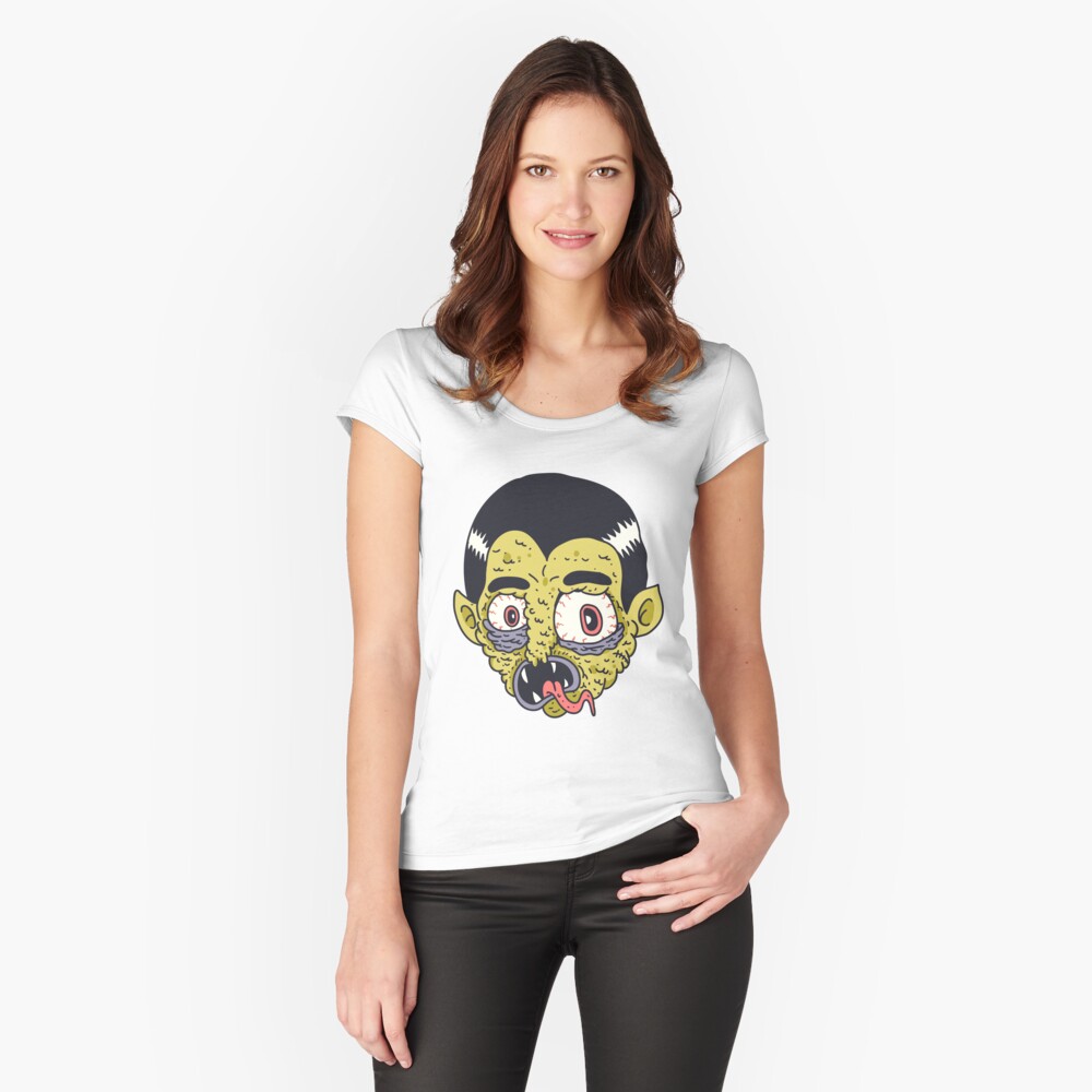 Item preview, Fitted Scoop T-Shirt designed and sold by spookyhex.