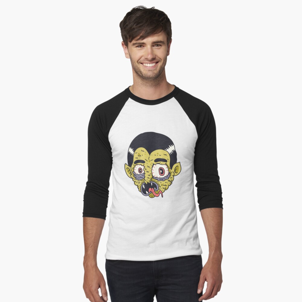 Item preview, Baseball ¾ Sleeve T-Shirt designed and sold by spookyhex.